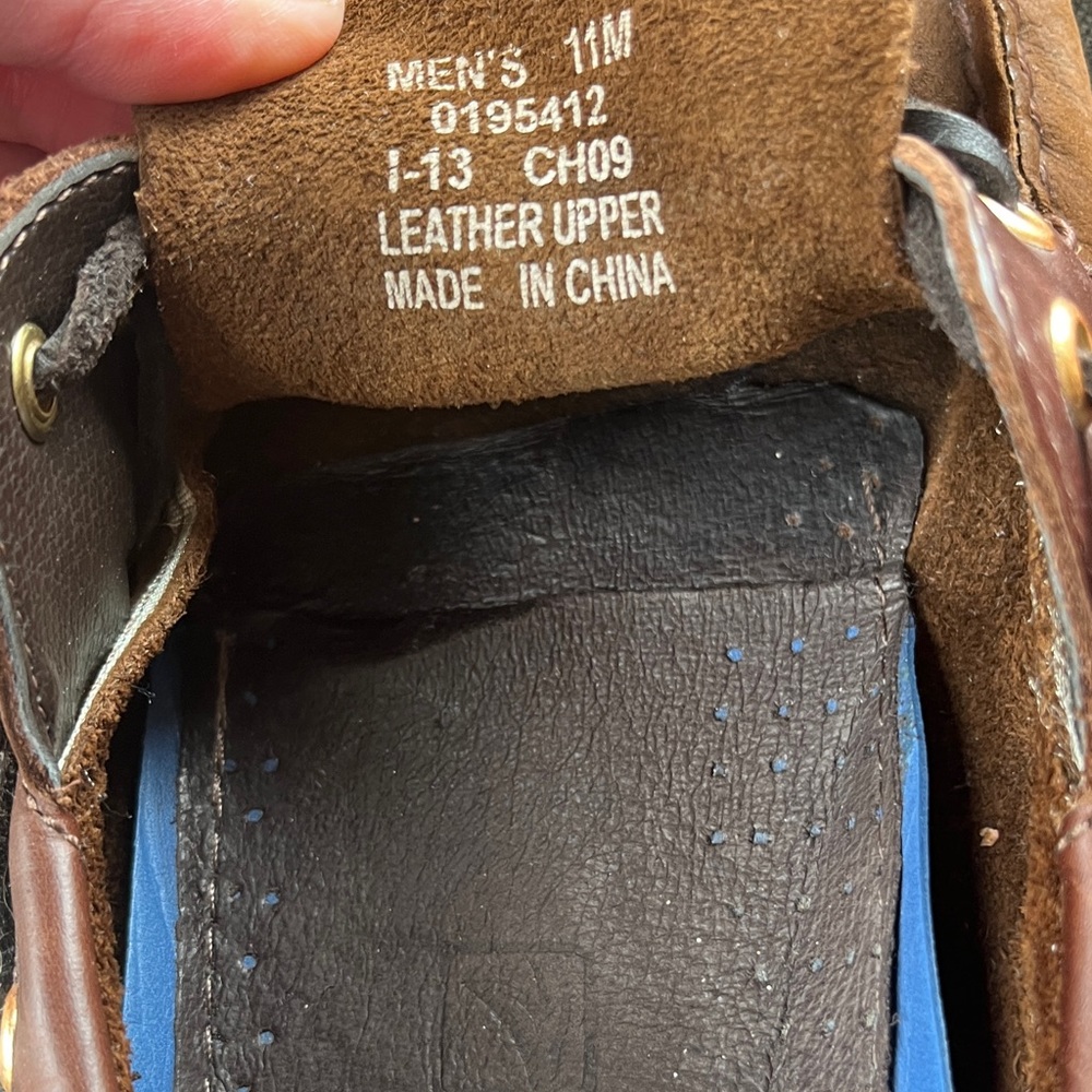 Sperry Top-Sider Classic Brown Leather Boat Shoes - Picture 5 of 10